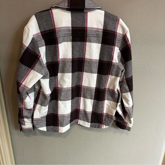 J. Crew size 6 Buffalo Check Plaid Shacket - Picture 5 of 8